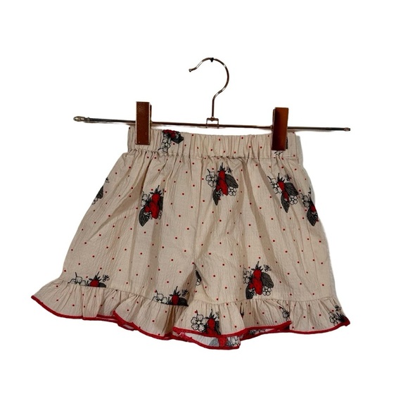 FLIINK Danish Design Summerbuzz Dotted Ruffle Shorts with Strawberries Sandsell - Picture 5 of 11